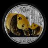 Čína 2009 až 2014 + 6 mincí Panda 10 Yuanov - pozlátené verzie